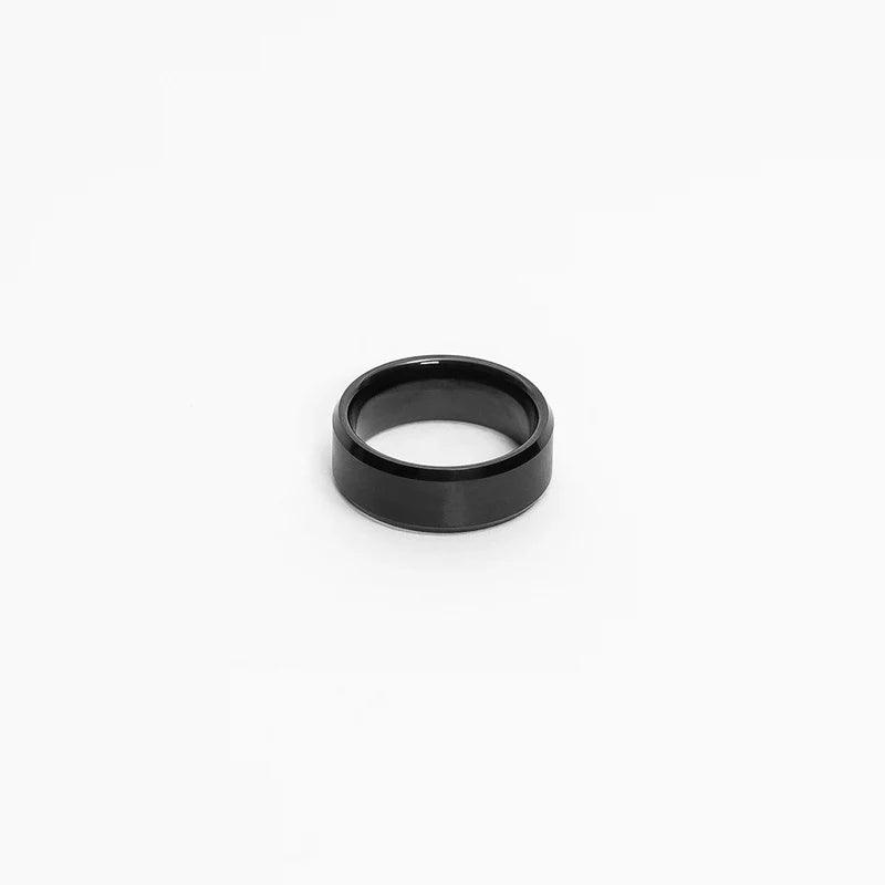 Best Black Band Ring For Men By Machismo - Online In Pakistan - Stainless Steel - Premium Quality - Mens Jewelry