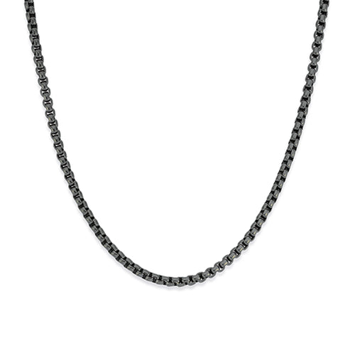 Best Box Chain In Black For Men by Machismo - Online In Pakistan
