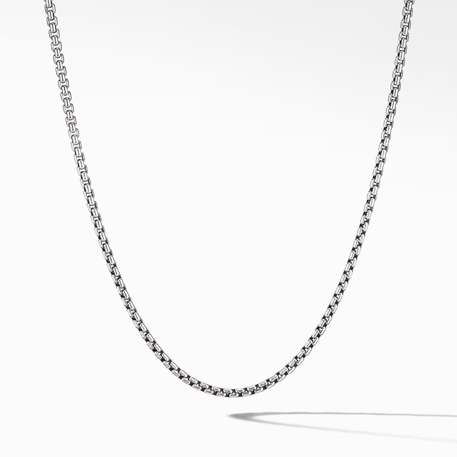 Best Silver Box Chain For Men By Machismo - Online In Pakistan - Stainless Steel - Premium Quality - Mens Jewelry