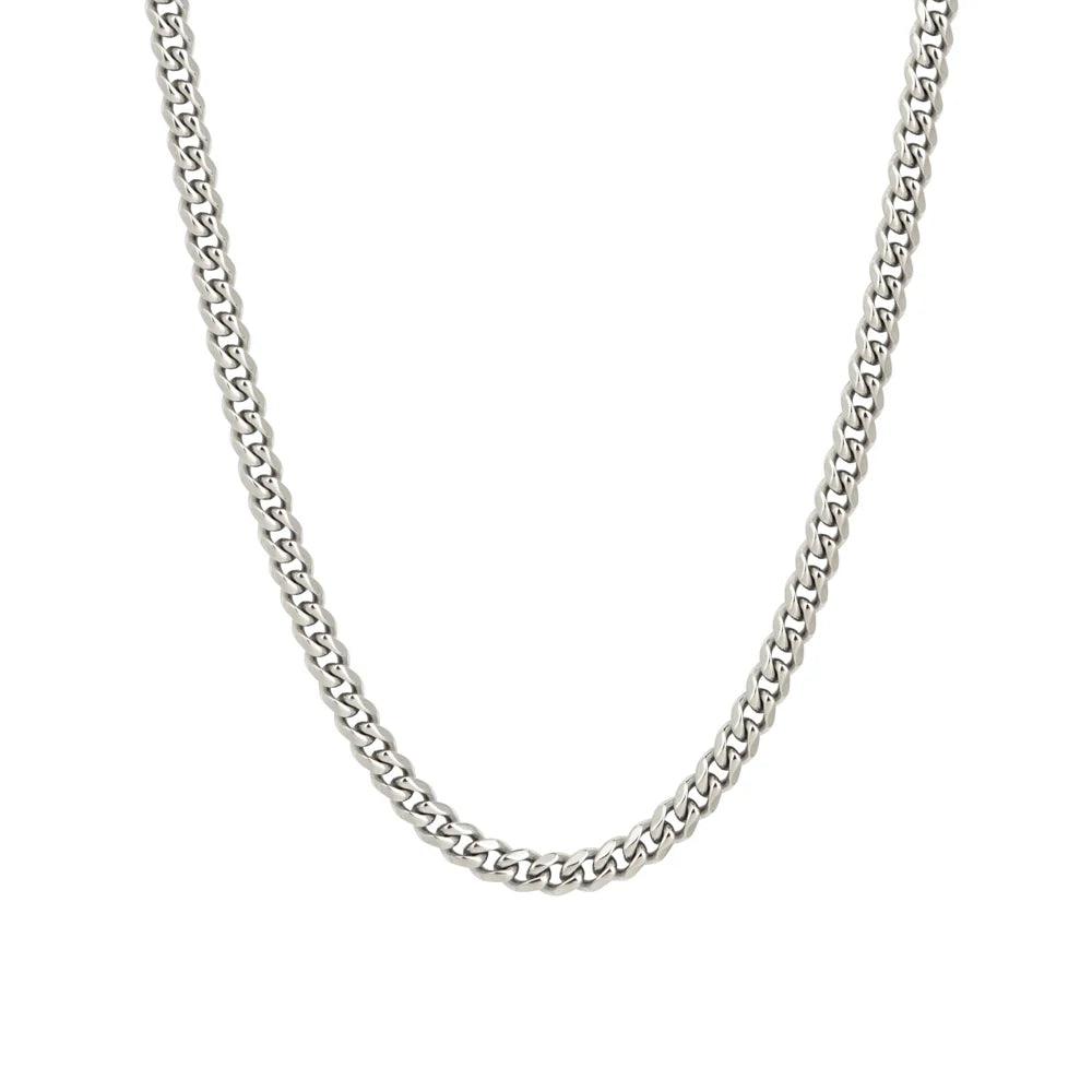 Best Silver Cuban Chain For Men By Machismo - Online In Pakistan - Stainless Steel - Premium Quality - Mens Jewelry