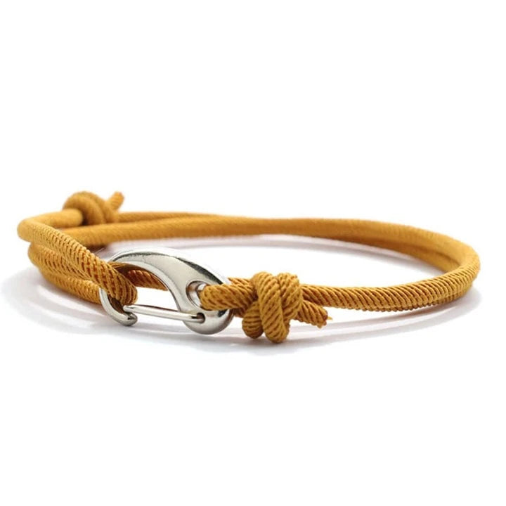 Best Rope Bracelet In Yellow For Men by Machismo - Online In Pakistan - Premium Quality