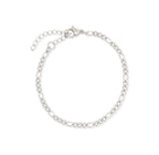 Best Figaro Chain Bracelet For Men By Machismo - Online In Pakistan - Stainless Steel - Premium Quality - Mens Jewelry
